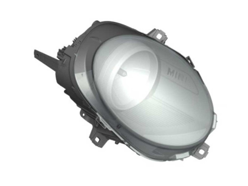 MINI Cooper Right Halogen Headlight w/ Yellow Indicator Value Line Gen3 F55 F56 F57