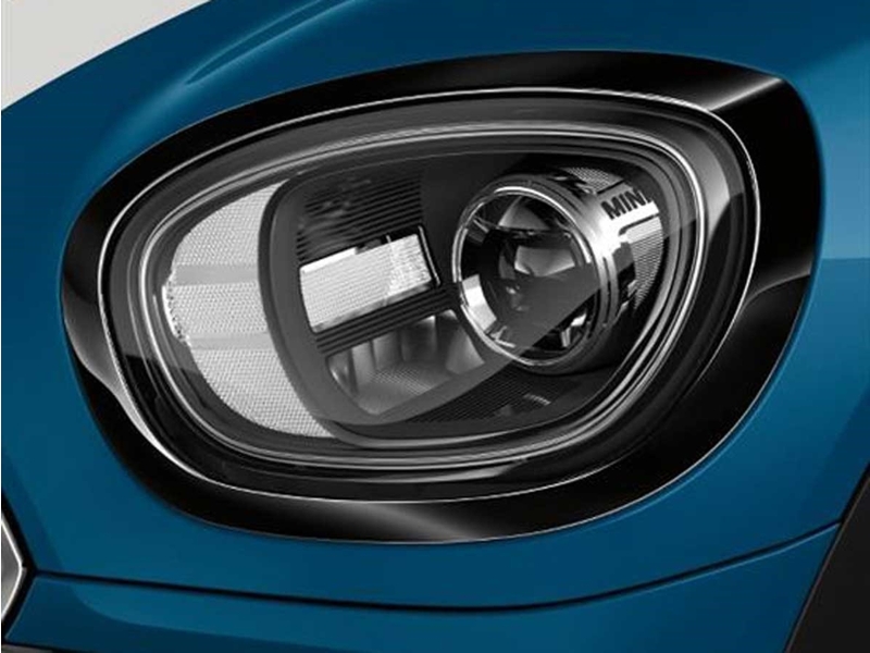 Mini Cooper Blackout Headlight Trim Pair OEM Gen3 F60 Countryman 2017-2021