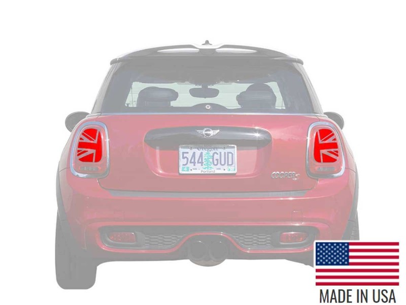 Union Jack Tail Light Overlays