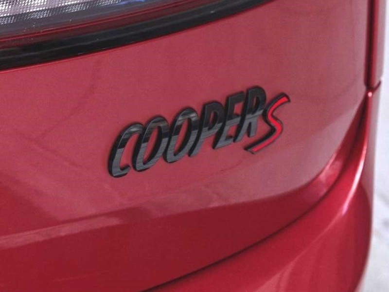 Mini Cooper Black 'Cooper S' Rear Emblem Badge OEM Gen3 F55 F56 F57