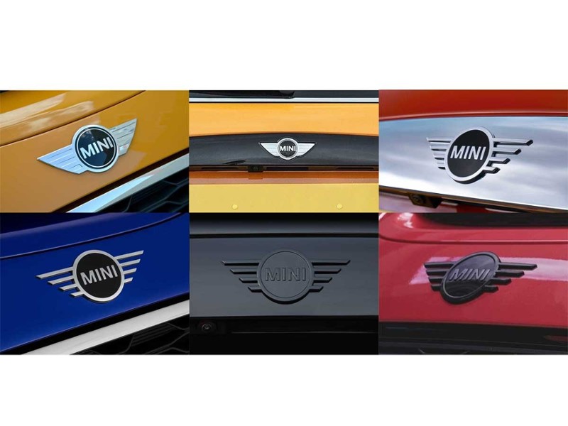 Mini Cooper Exterior Wings Badge Emblem Gen3 F56 F