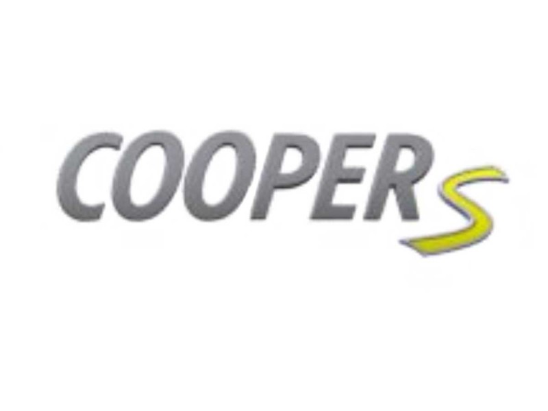 MINI COOPER S Emblem Badge OEM Gen3 F56 Cooper SE Electric Hardtop