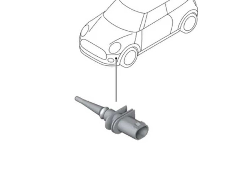 Outdoor temperature sensor 