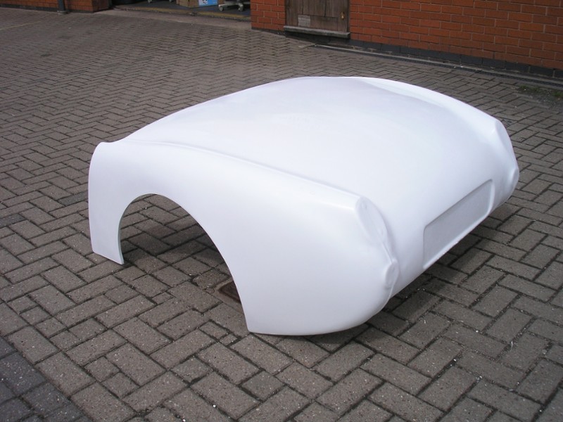 Fiberglass Rear End, One-piece For Bugeye Sprites Fiberglass Rear End, One-piece For Bugeye Sprites