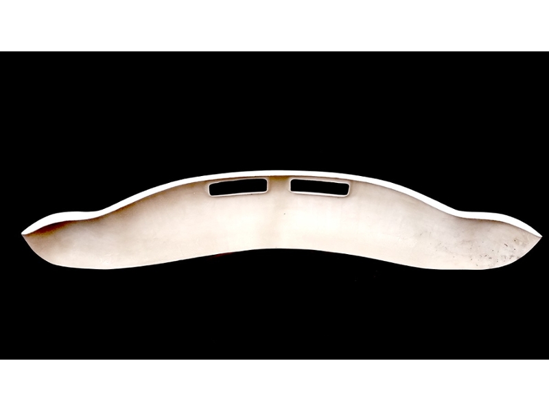 Fiberglass Front Sebring Type Valance With Cut Outs For MGA's Fiberglass Front Sebring Type Valance With Cut Outs For MGA's