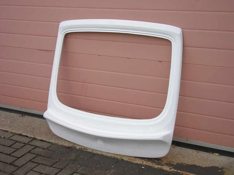 Fiberglass Tailgate Shell With Spoiler For Mgb Gt'