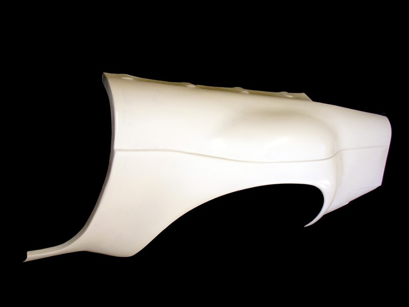 Fiberglass Sebring Left Rear Wing For Mgb And Mgb