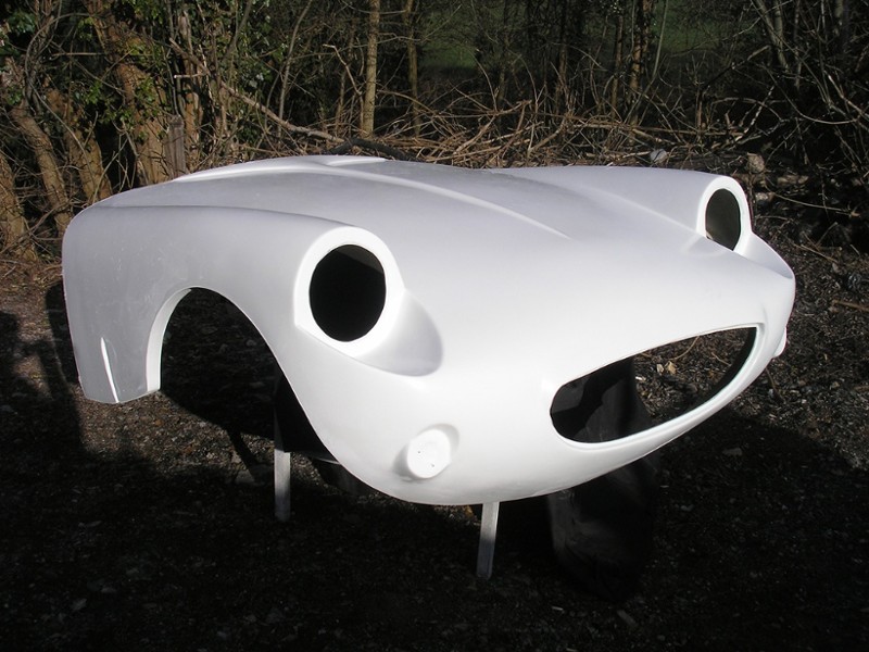 Fiberglass One-Piece Front End, Retro Type, Sprite & Midget Fiberglass One-Piece Front End, Retro Type, Sprite & Midget