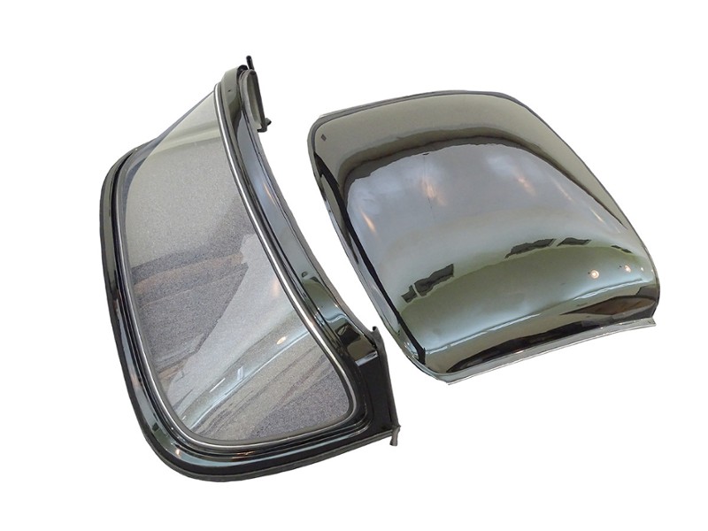 Fiberglass Two Piece Surrey Hard Top For Triumph TR4/4A/5 | White Gelcoat Fiberglass Two Piece Surrey Hard Top For Triumph TR4/4A/5 | White Gelcoat