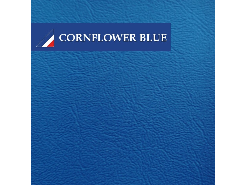 Sprite & Midget Vinyl Seat Cover Kit, Cornflower Blue/White 1962-1966