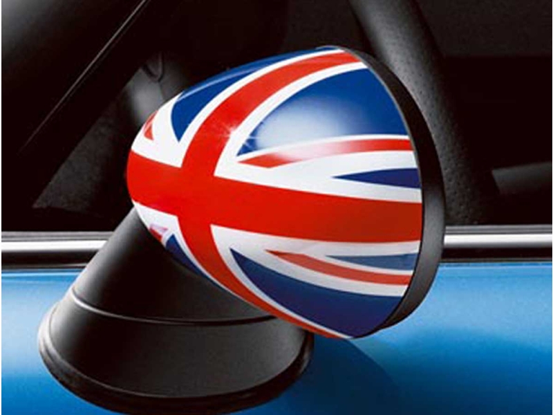 Rearview Mirror Wing Mirror Cover Union Jack for Mini One Cooper R50 R52 R53 