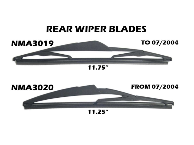 Mini Cooper Wiper Blade Rear OEM Gen1 R50 R53 Hardtop