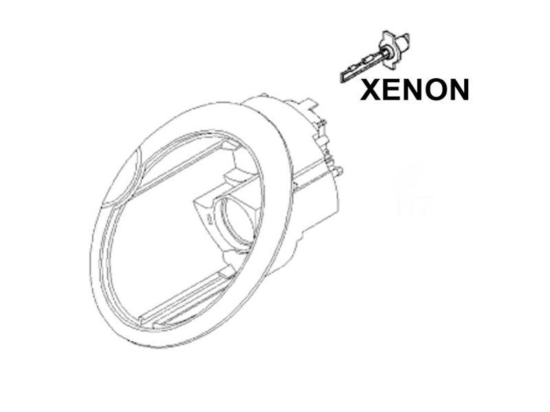 Headlight Bulb D2-S Xenon MINI Cooper Cooper S R50 R52 R53 2005+ Gen1