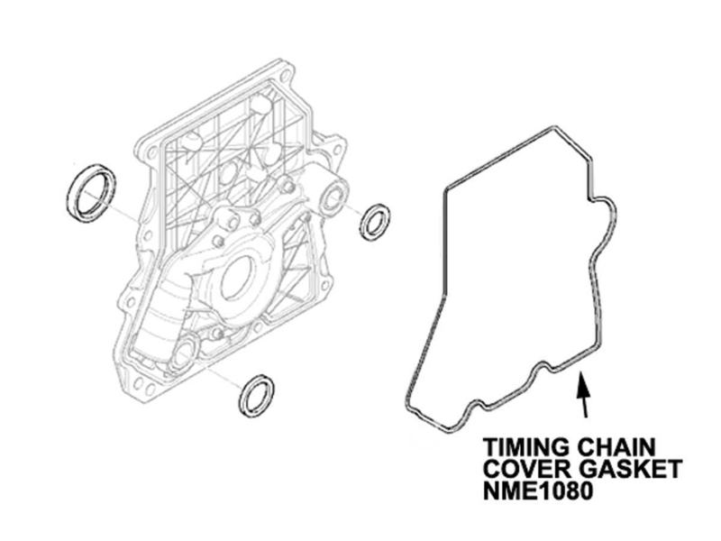MINI Cooper timing chain cover gasket, Value Line R50 R52 R53