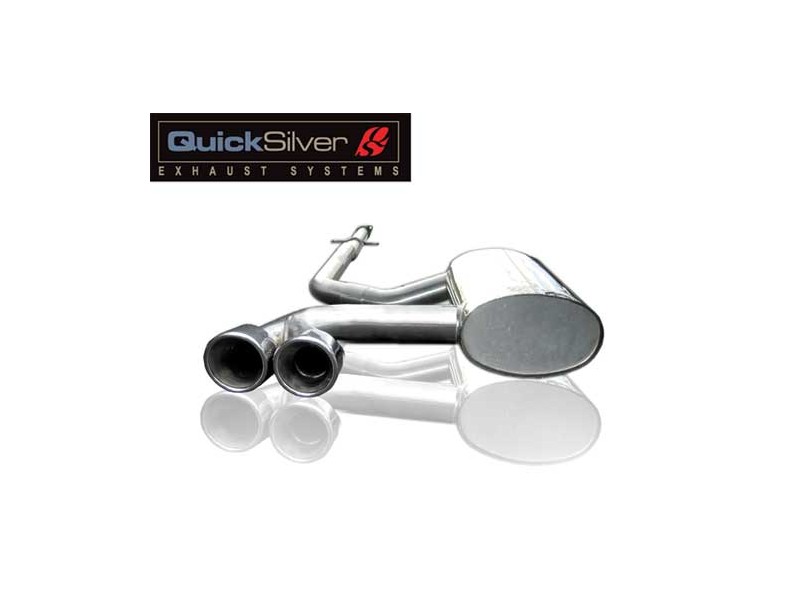 QUICKSILVER PERFORMANCE EXHAUST SYSTEM TWIN ROUND - R53 COOPER S