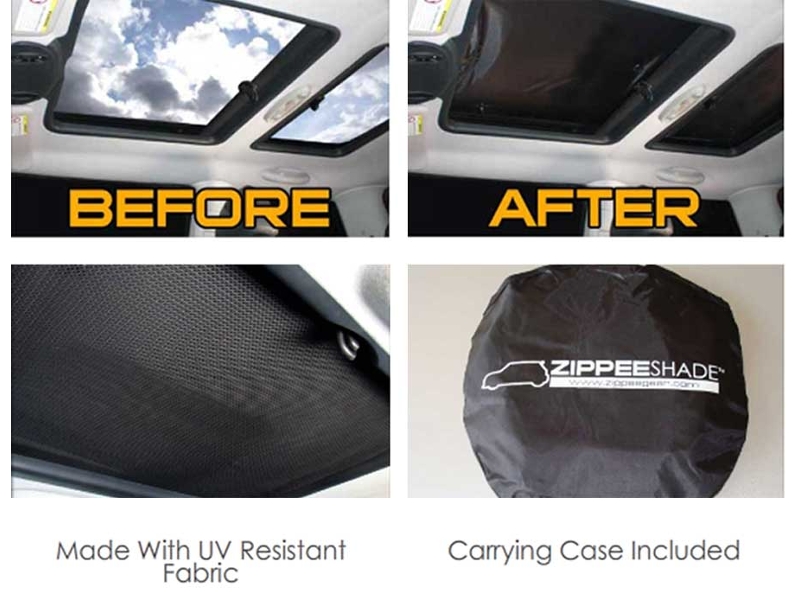 COLLAPSIBLE SUNROOF SUNSHADE | MINI COOPER & COOPER S R50 and R53