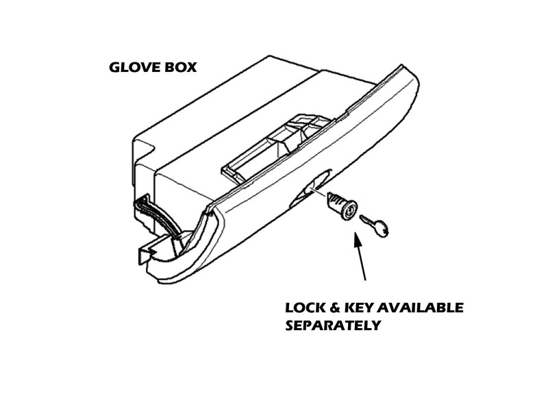 GLOVE BOX ASSEMBLY - R50/52/53 MINI COOPER & S