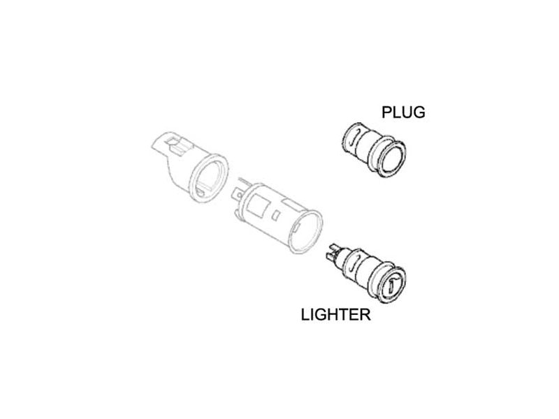 Cigarette lighter on sale dummy plug