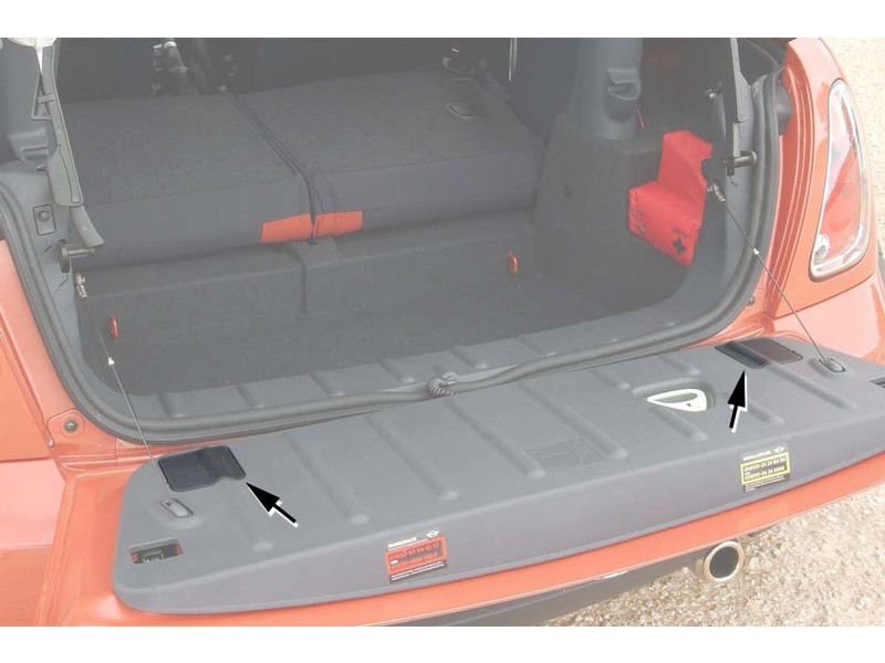 Trunk Lid Access Panel Cover Each - R52 Cooper & S