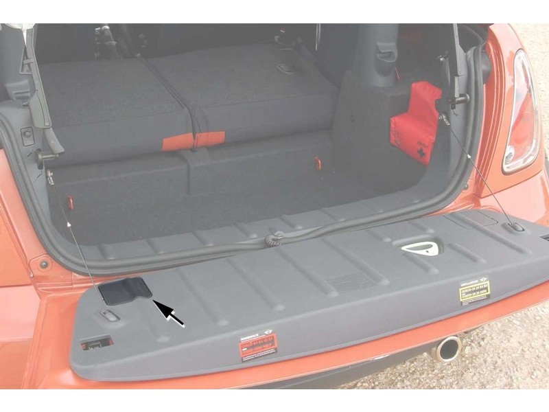 Trunk Lid Access Panel Cover Left Side - R52 Cooper & S