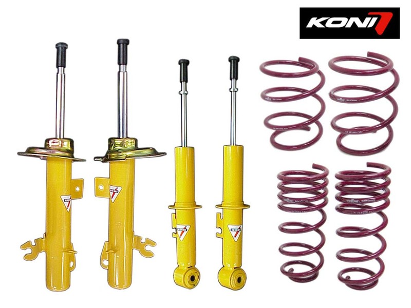 Mini Cooper Koni Struts Shocks Lowering Kit Hardto