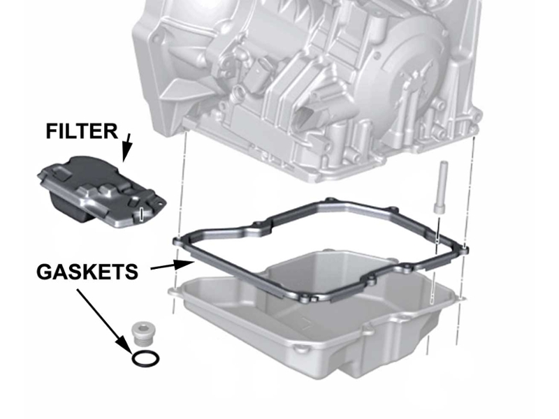 Mini Cooper S Automatic Transmission Maintenance Kit Value Line Gen1 R52-R53
