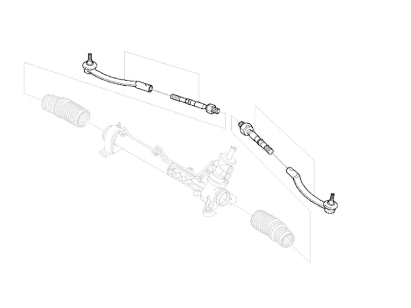 MINI Cooper Tie rod Assembly Value Line R50 R52 R53 from 05/03