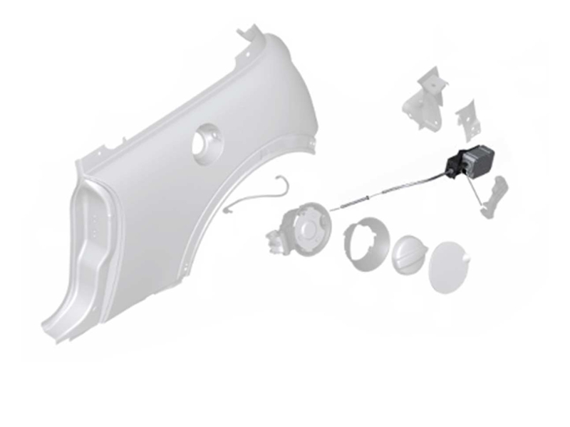 Fuel Door Actuator Rplmnt Oem R50 53 Cooper S