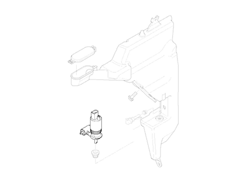 Mini cooper windshield washer reservoir replacement deals