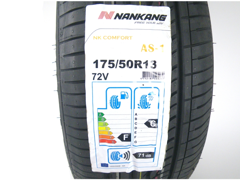 Austin Mini 175/50/13 Nankang AS-1 performance tire set of 4 