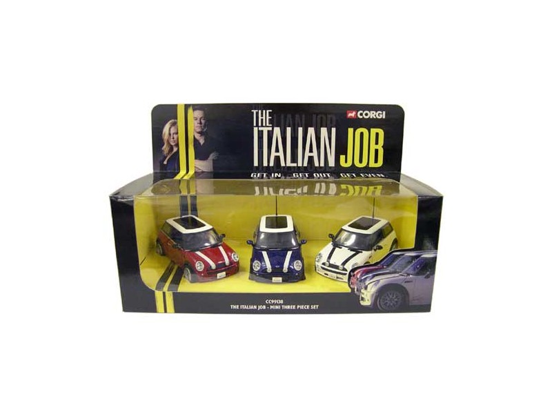 CORGI THE ITALIAN JOB ミニクーパー3台セット ミニミニ大作戦 1/43