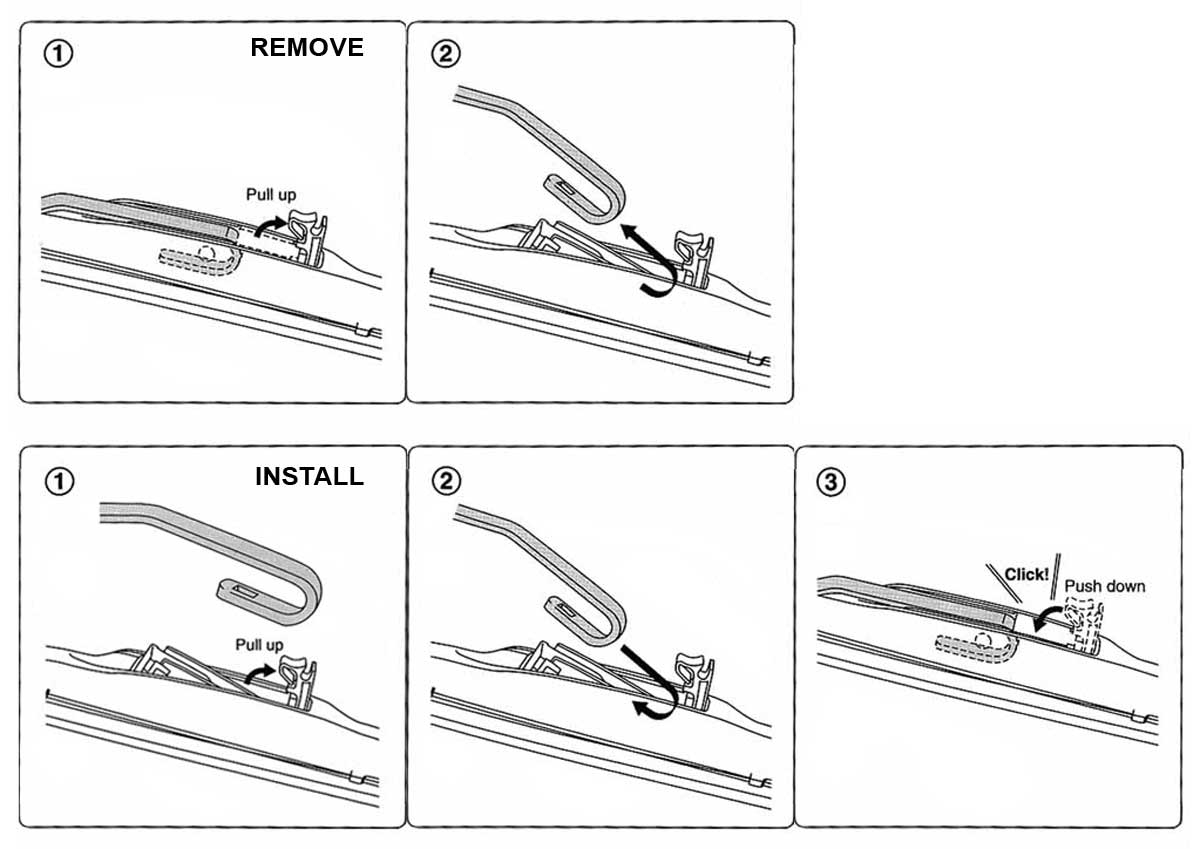 MINI J-Hook ''New''-Style Installation Instructions