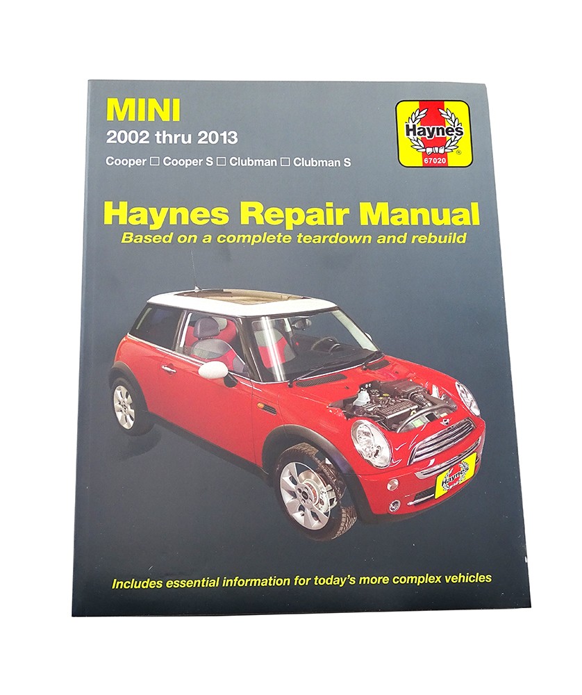 Haynes Repair Manual Mini Cooper 2002-2011