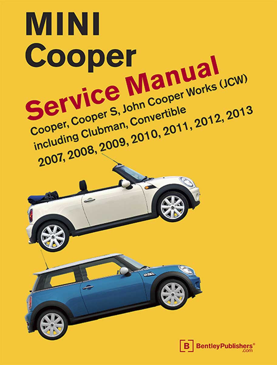 Mini Cooper Manual Repair & Service Gen2 2007-2013 Mini Cooper Manual Repair & Service Gen2 2007-2013