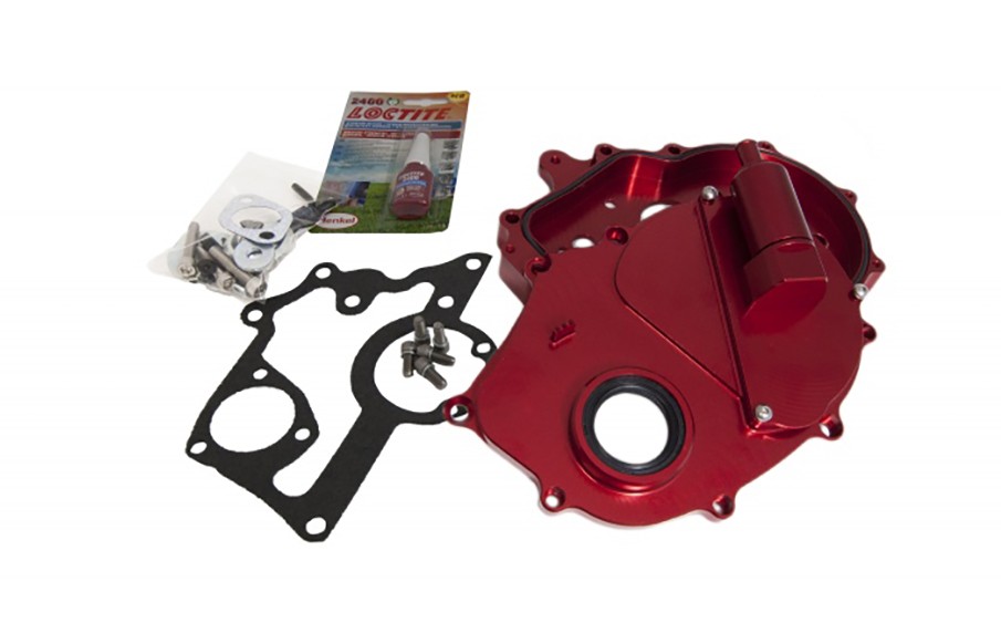 Classic Mini Aluminum Timing Cover Kit, Access Pla