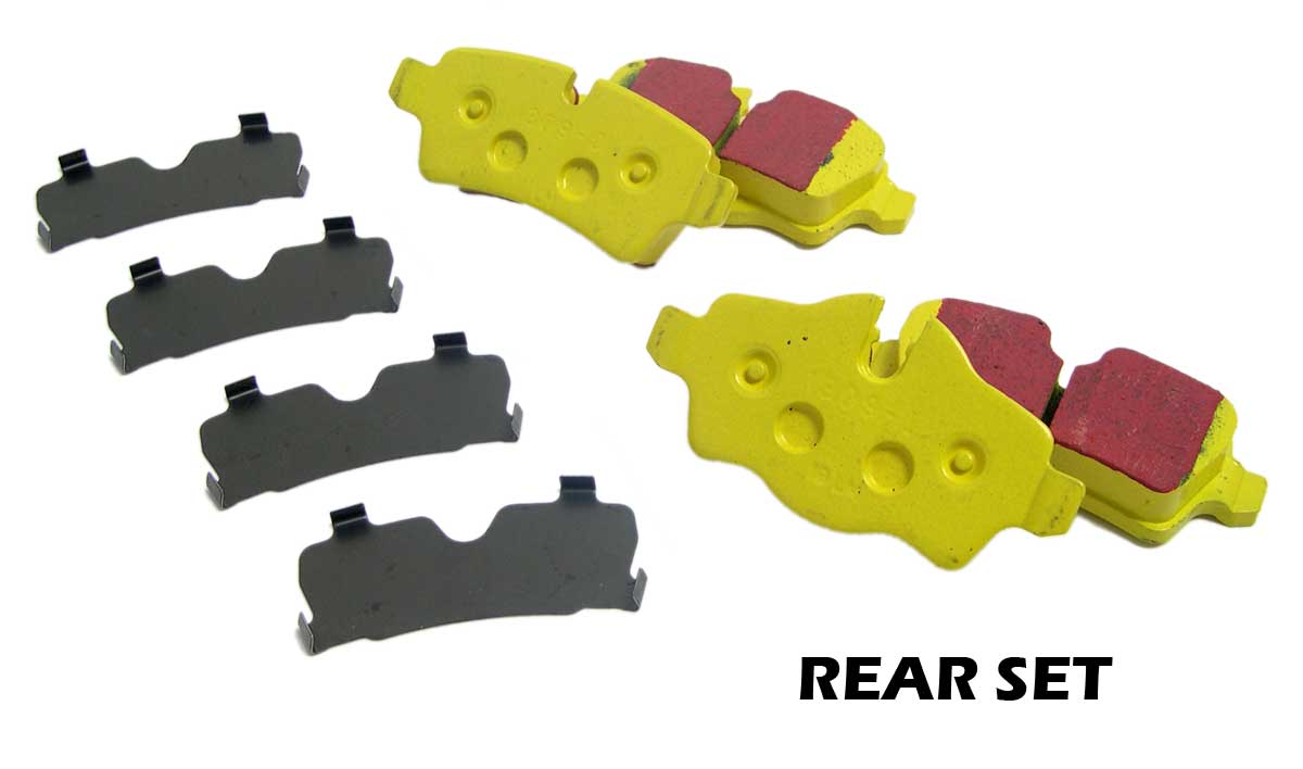 Mini Cooper S Jcw Brake Pads Ebc Yellow Hi Frictio