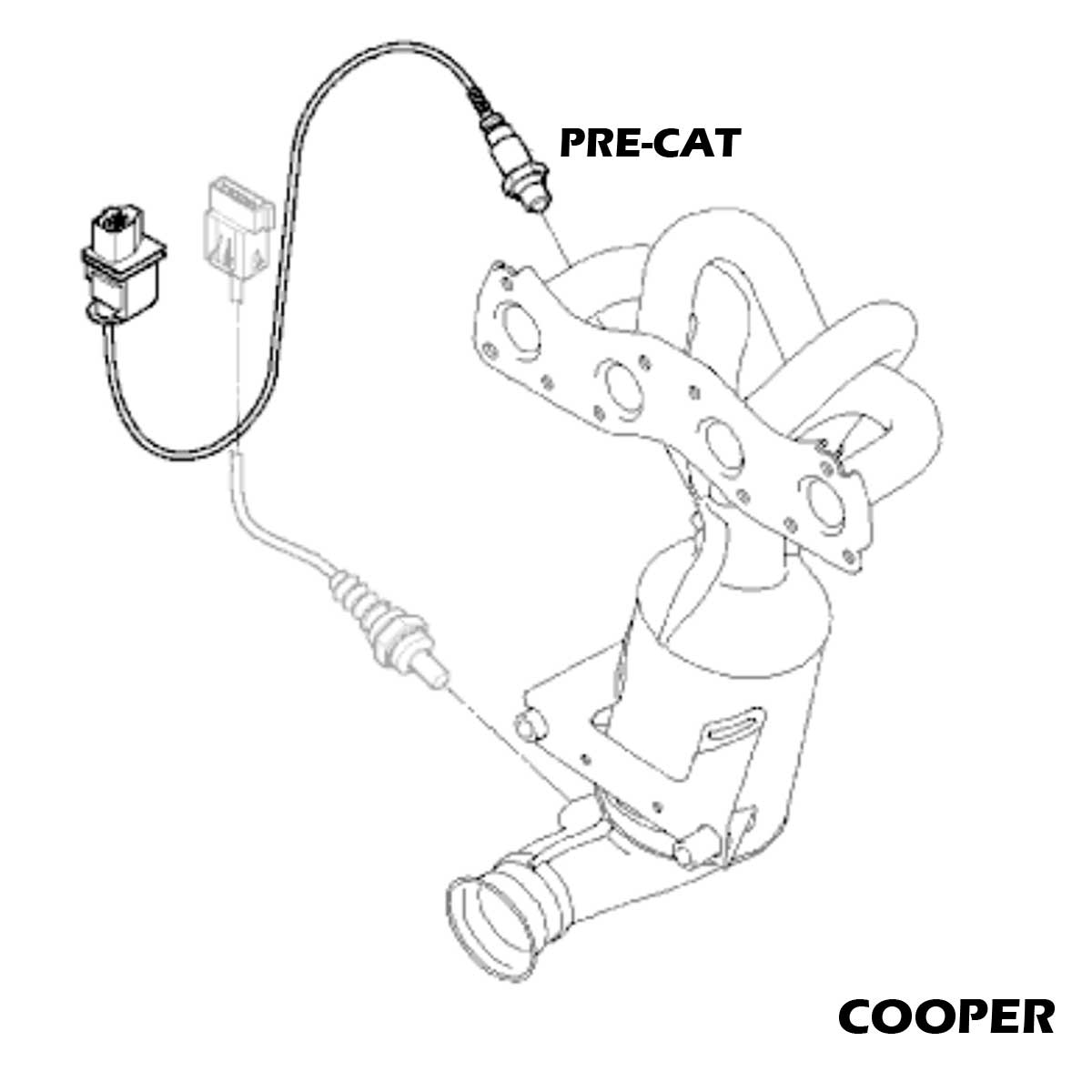 2008 mini cooper o2 sensor discount