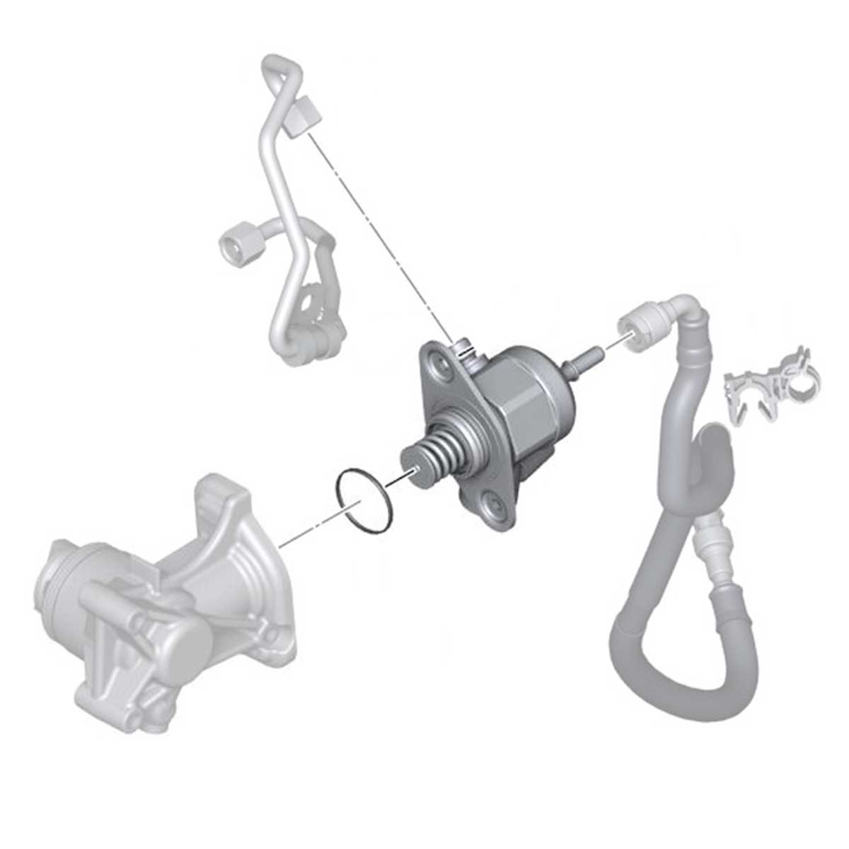 Mini cooper s high pressure fuel pump hotsell