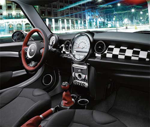 Checkered Dashboard Trim - R55/56/57 Mini Cooper &