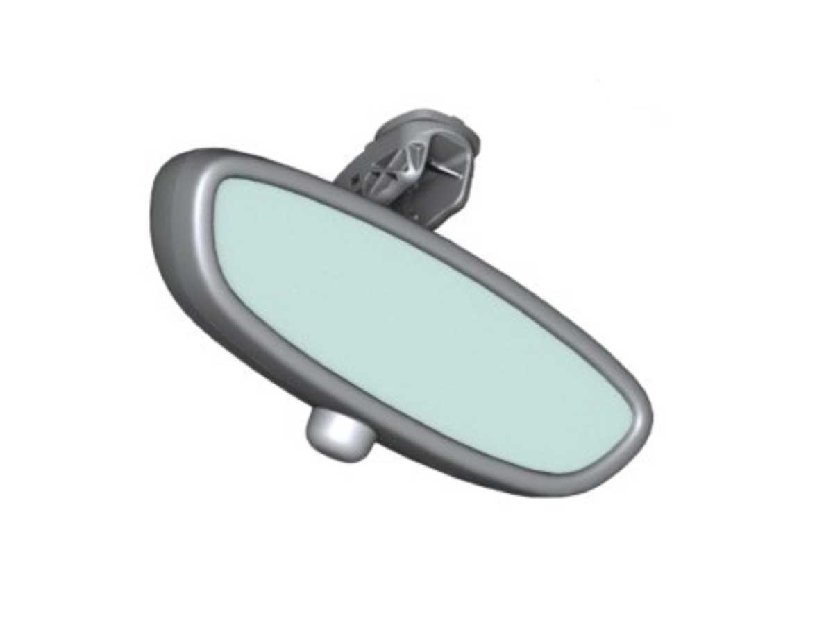 MINI Cooper Interior Rear View Mirror Manual OEM Gen2 R58 Coupe 2012 2015