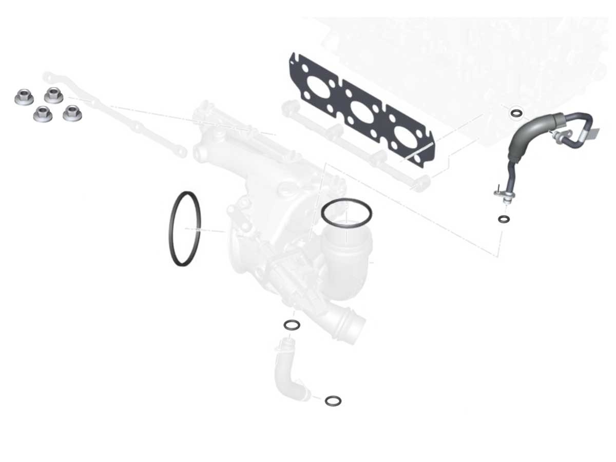 Mini Cooper Turbo Install Kit Oem Gen3 F55 F56 F57