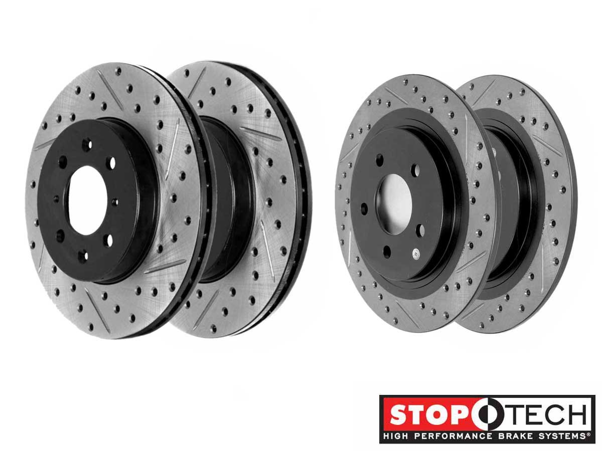 Mini Cooper Jcw Brake Rotor Drilled & Slotted Set