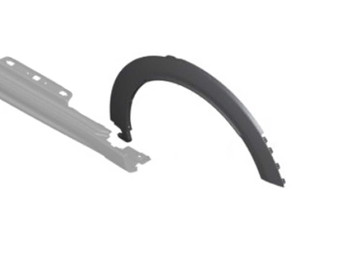 Mini Cooper Front Right Fender Trim W/ Park Assist Mini Cooper Front Right Fender Trim W/ Park Assist