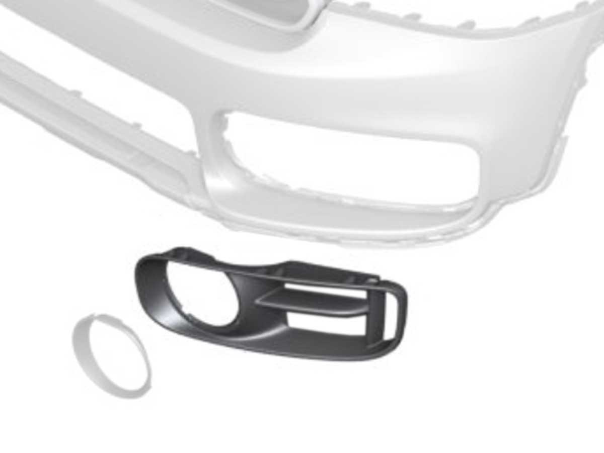 Mini Cooper Open Trim For Front Left Fog Light Oem