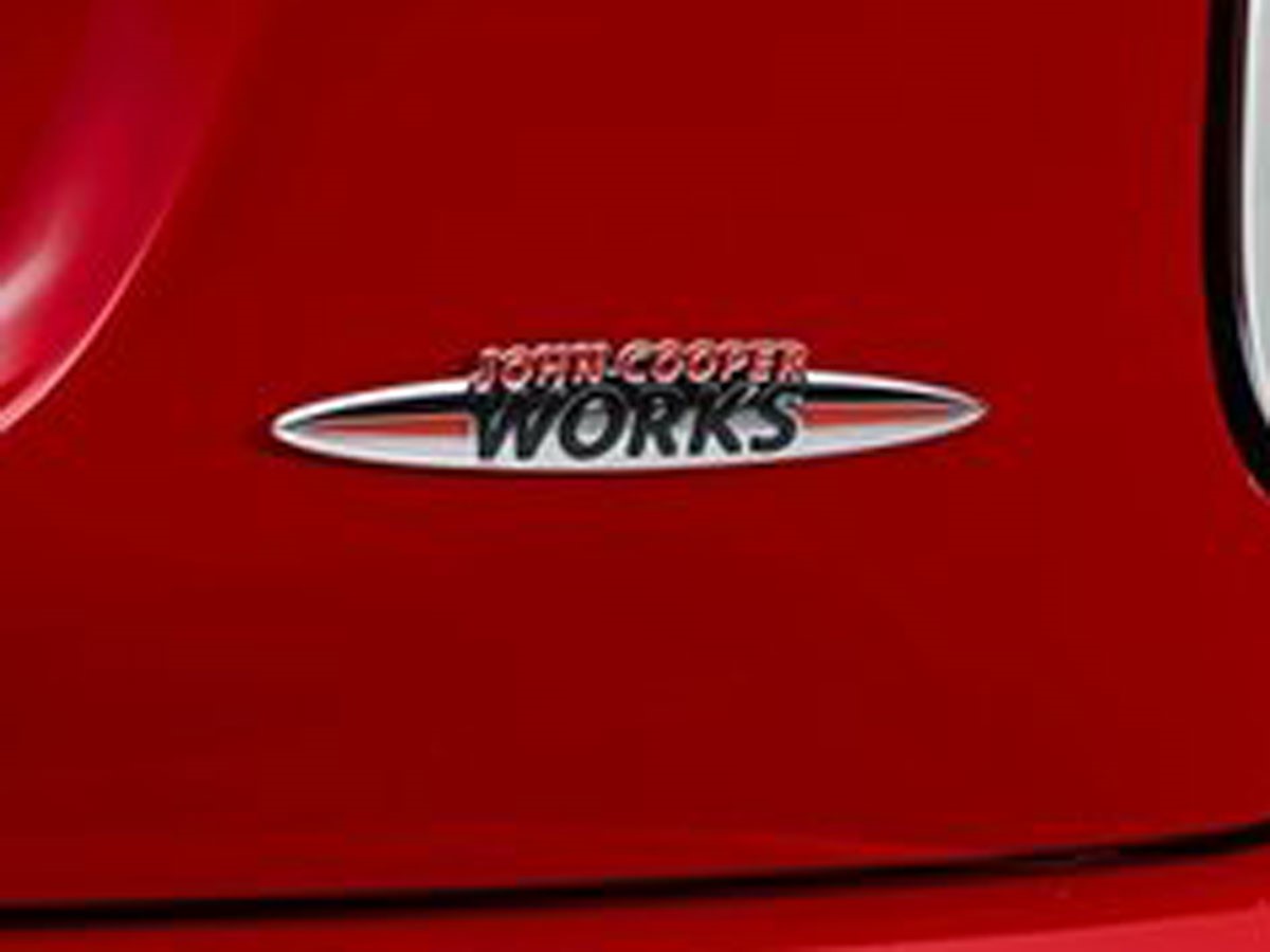 Mini Cooper Jcw Rear Badge Oem Gen3 F55 F56