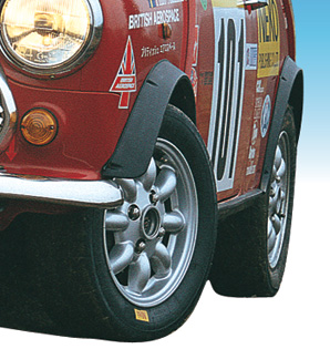 Classic Mini flare kit, Plastic flares 1 3/4