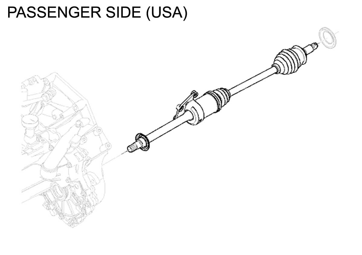 みりあん☺︎⑦ 2014-2019 Mini Cooper S / JCW Driver Side Axle Half Shaft