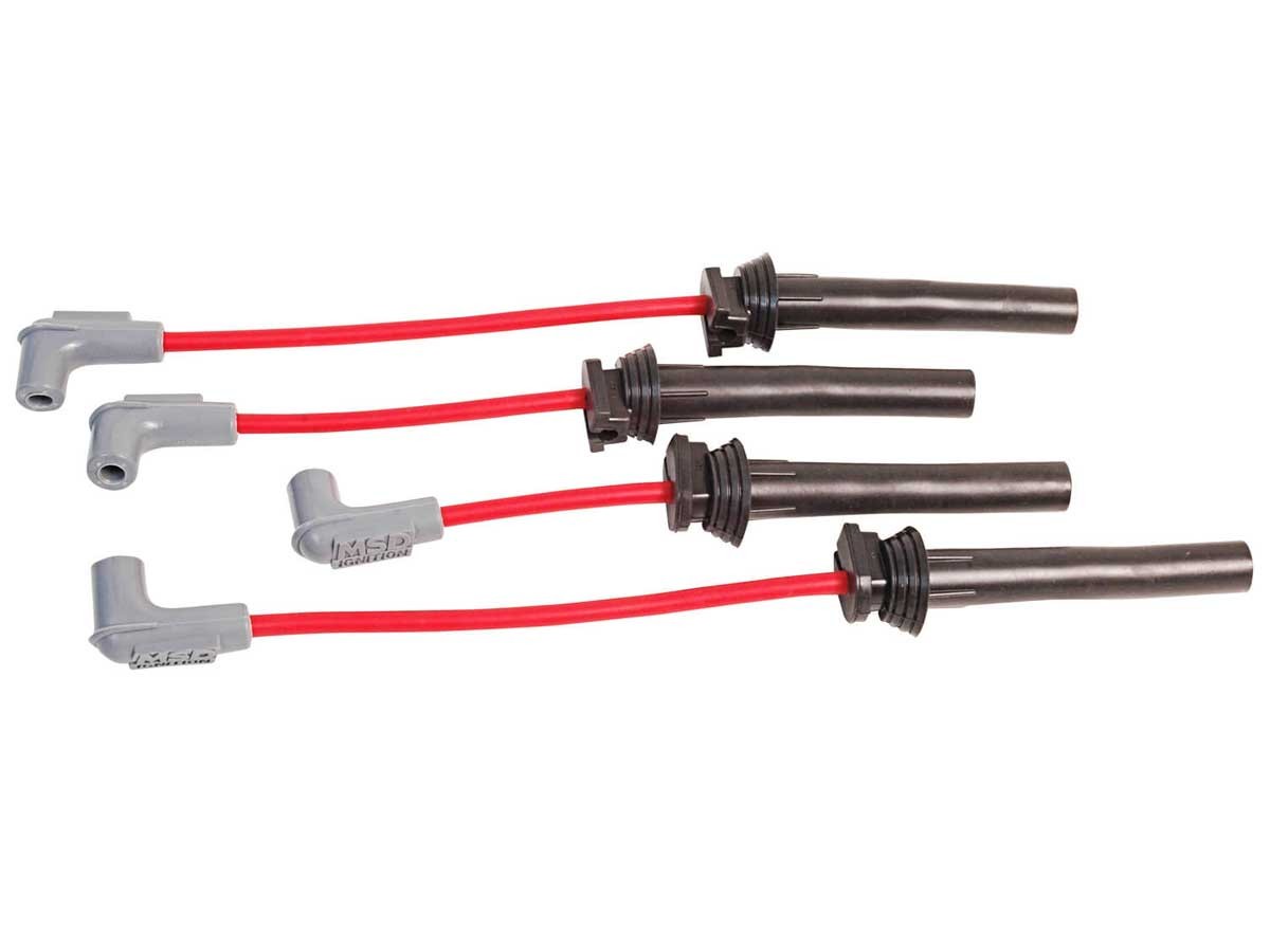 MINI Cooper MSD Super Conductor Red Spark Plug Wires Gen1 R50 R53 Hardtop
