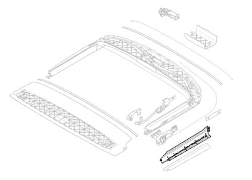 Hardware Kit For Convertible Top Interior Trim Oem